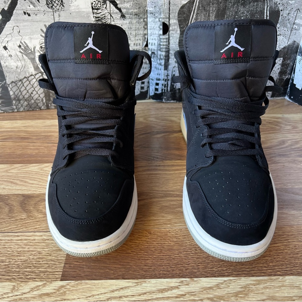 2018 AirJordan 1 mid Multicolor Sneakers 554724-065 - Picture 14 of 14